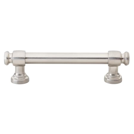 Gliderite Hardware 3-3/4 in. Center to Center Satin Nickel Classic Euro Bar Pull - 4361-96-SN, 25PK 4361-96-SN-25